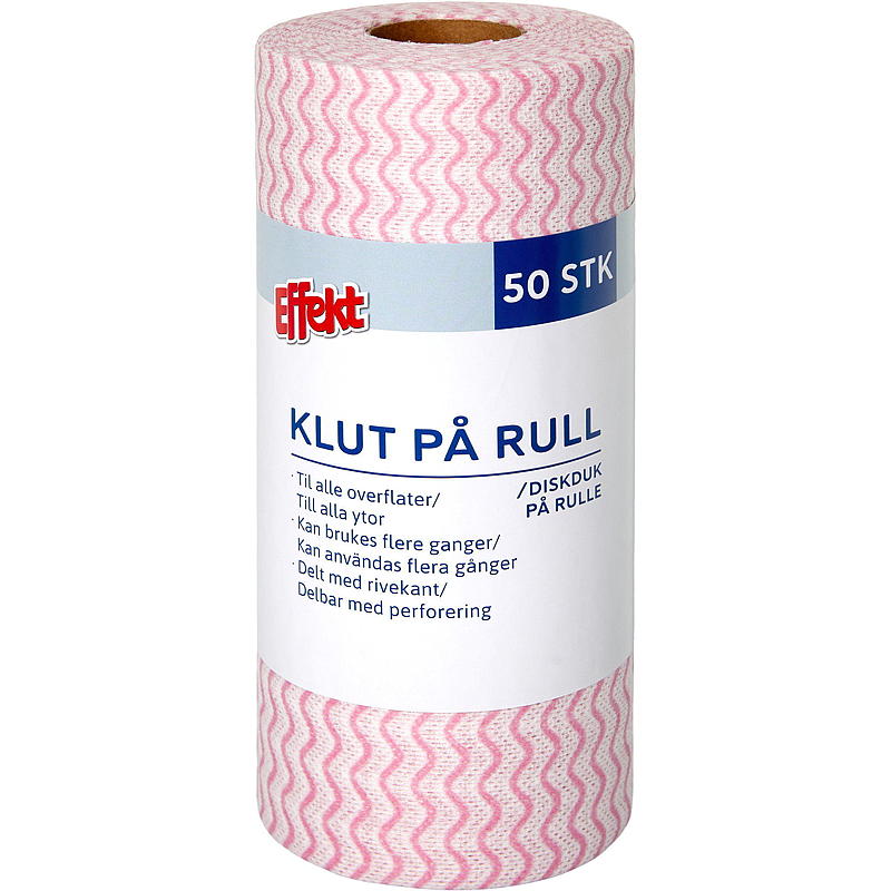 Effekt Universalklut 50 stk på rull Effekt