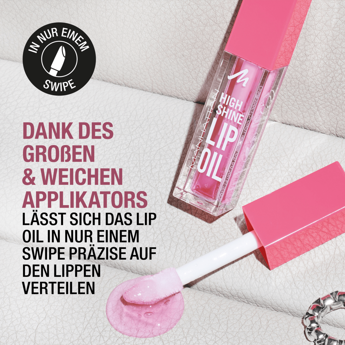 Lippenöl High Shine 004 Vivid Red, 4,5 ml