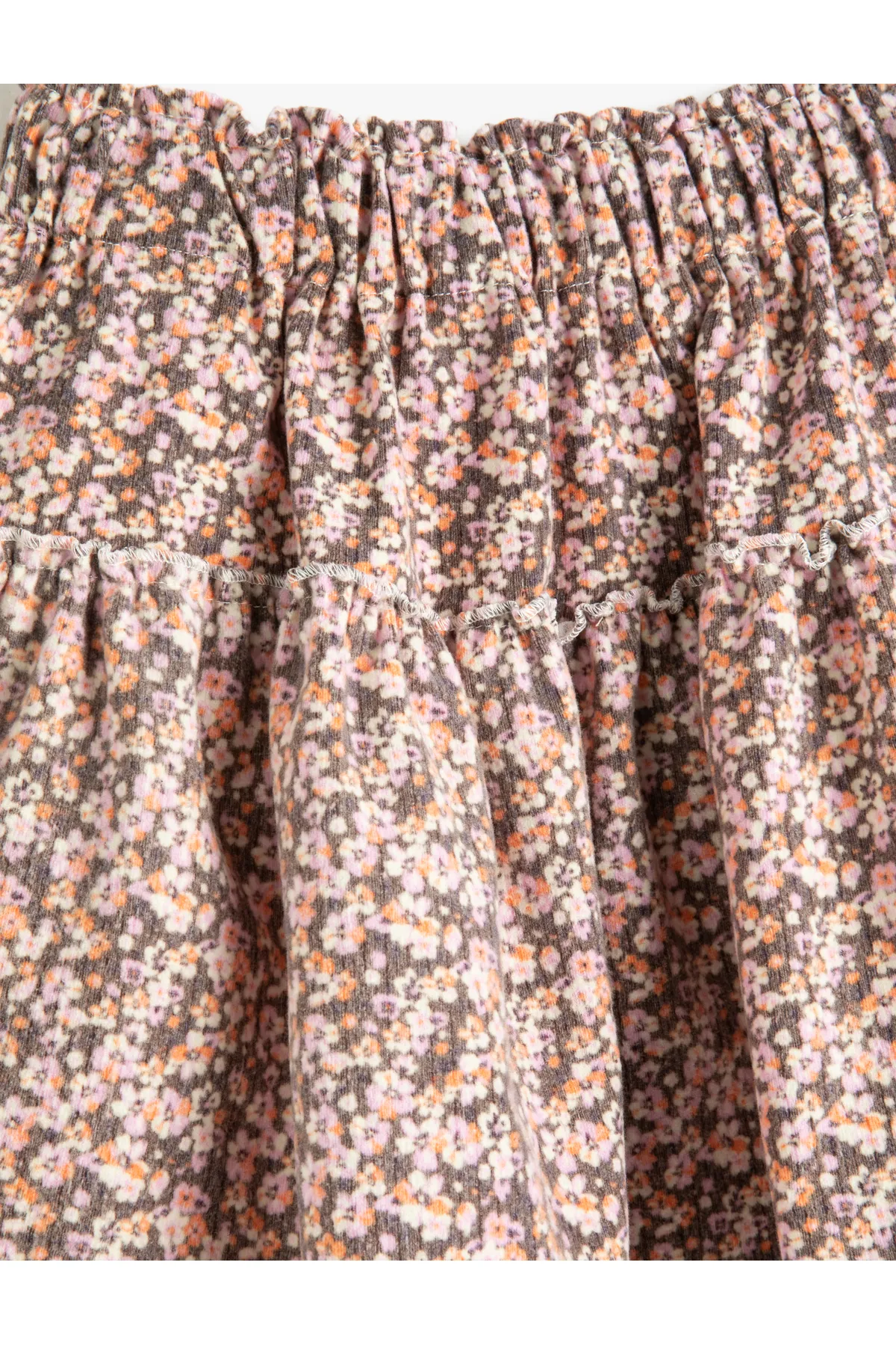 Koton  Minirock mit Blumenmuster und elastischem Bund