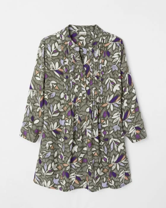 Tunique pure viscose imprimée