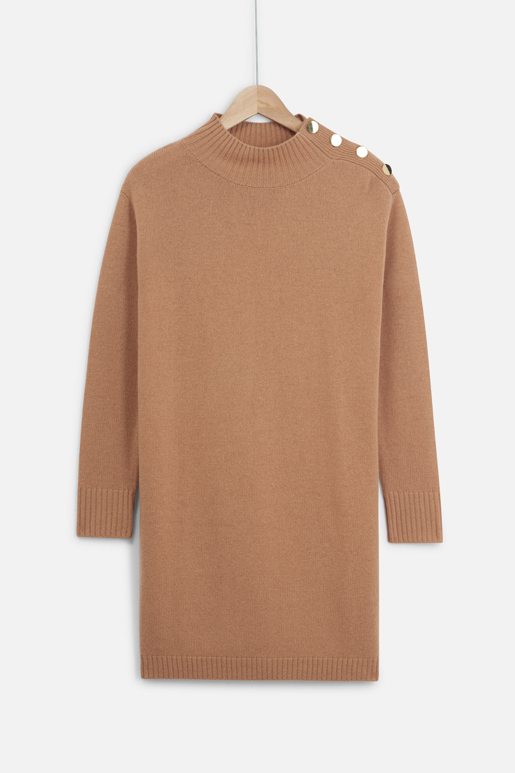 robe solveig camel femme