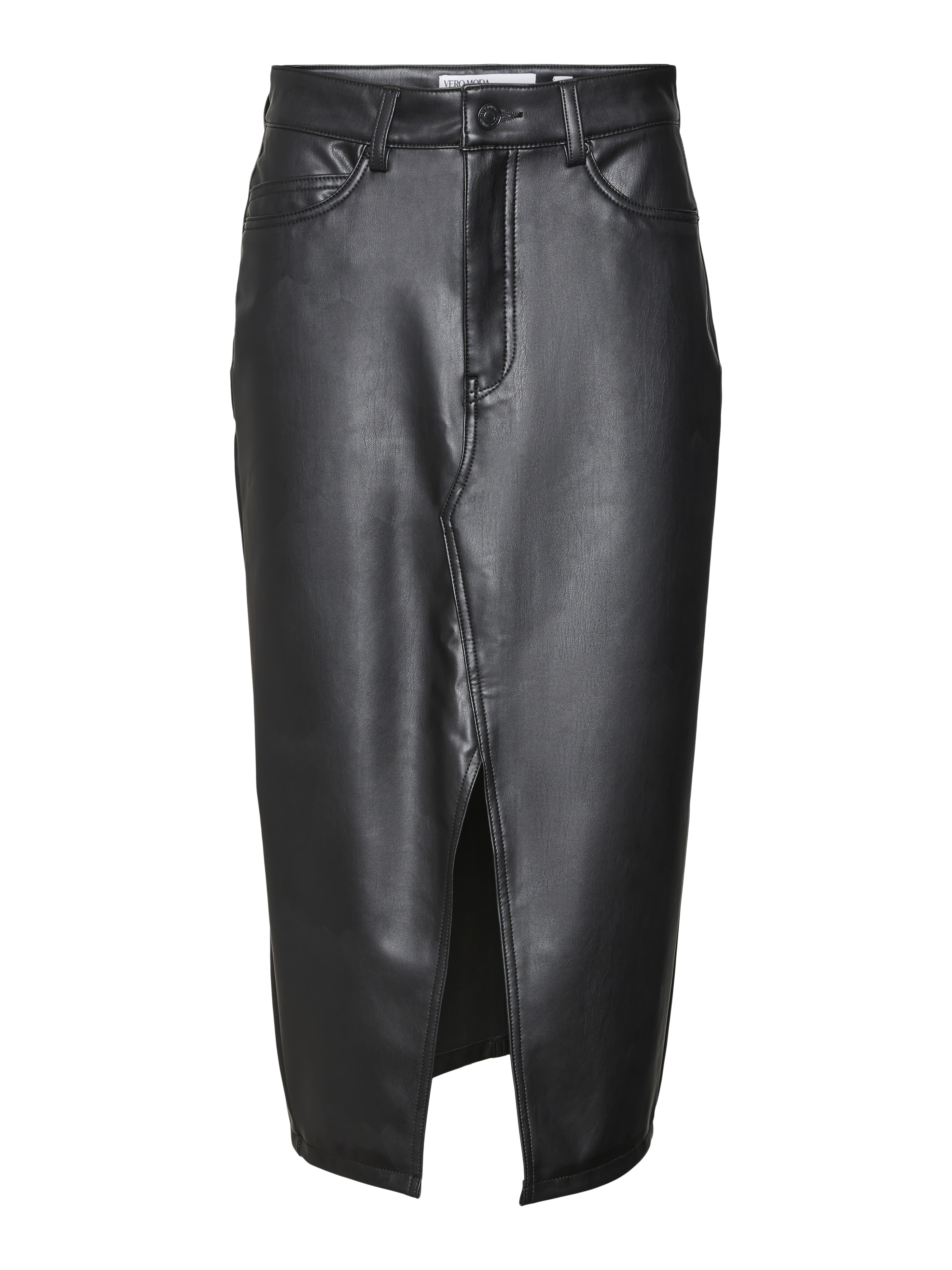 VMCVERI Hohe Taille Midirock