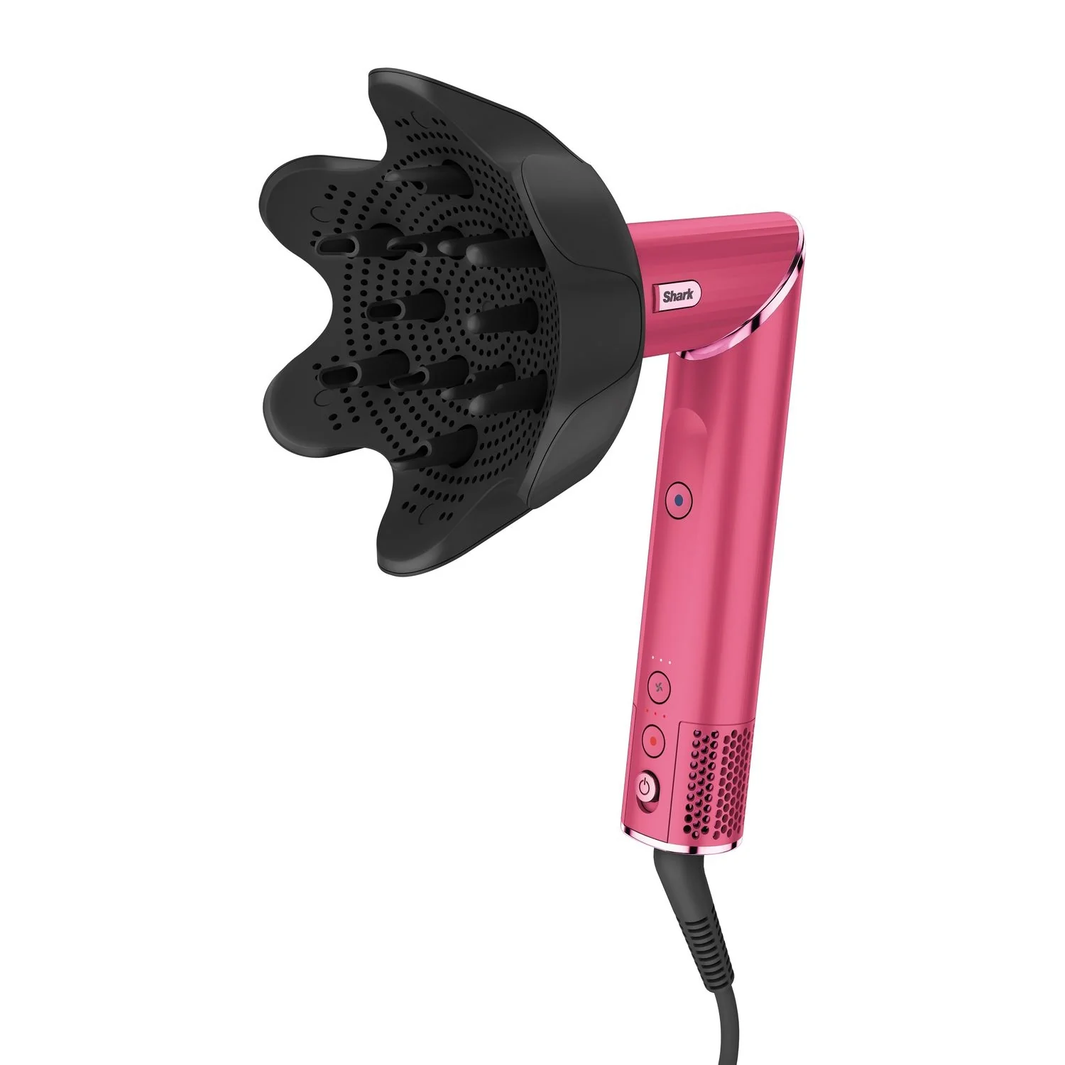 FlexStyle OBLIKOVAČ ZA KOSU I SUŠILO ZA KOSU SHARK FLEXSTYLE KOMPLETNI SET - Pink Malibu - Sušilo za kosu, pegla za kosu, električna četka za kosu, difuzor za fen za kosu