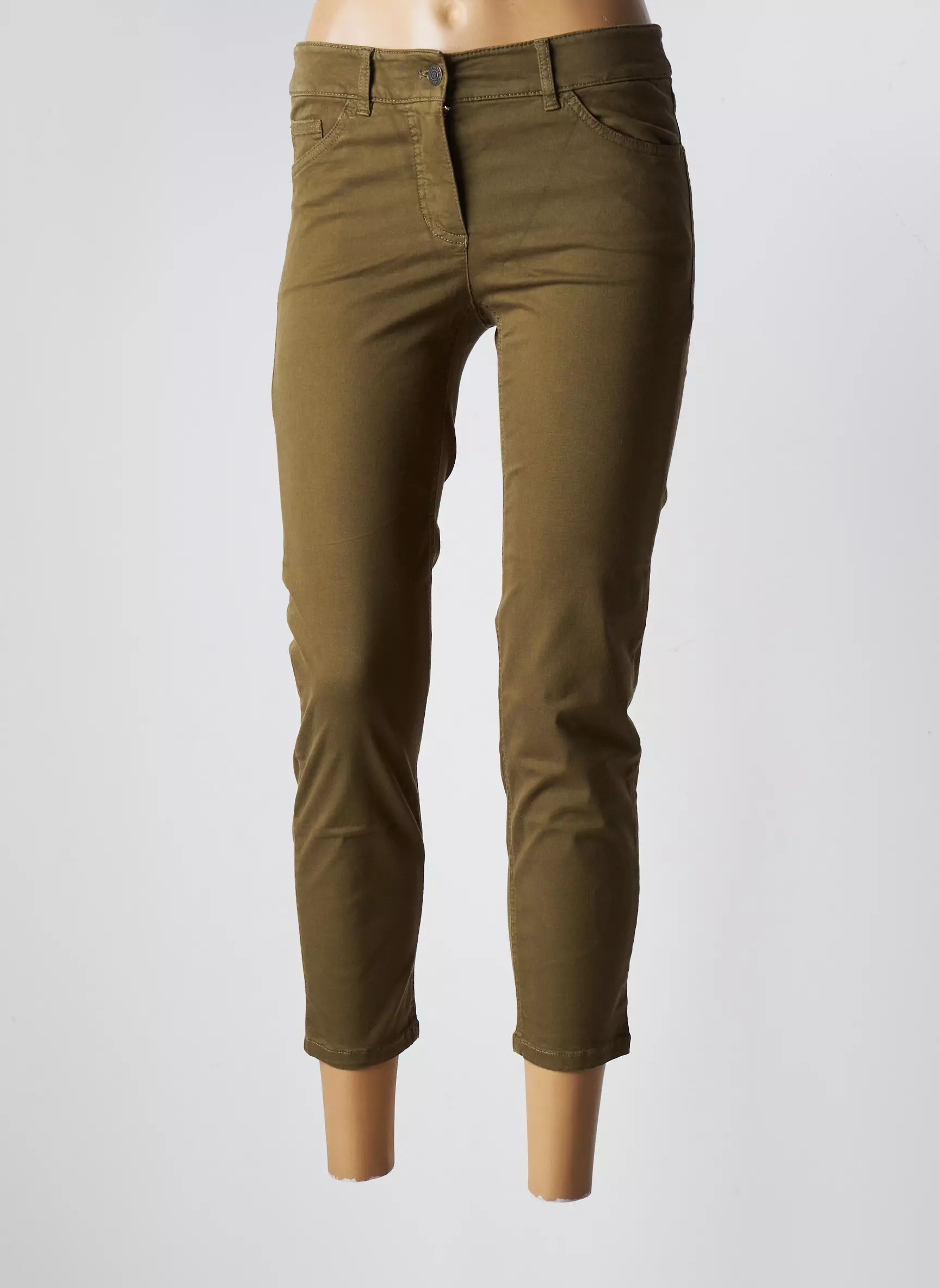 Gerry Weber Pantalon7 8 Femme couleur vert