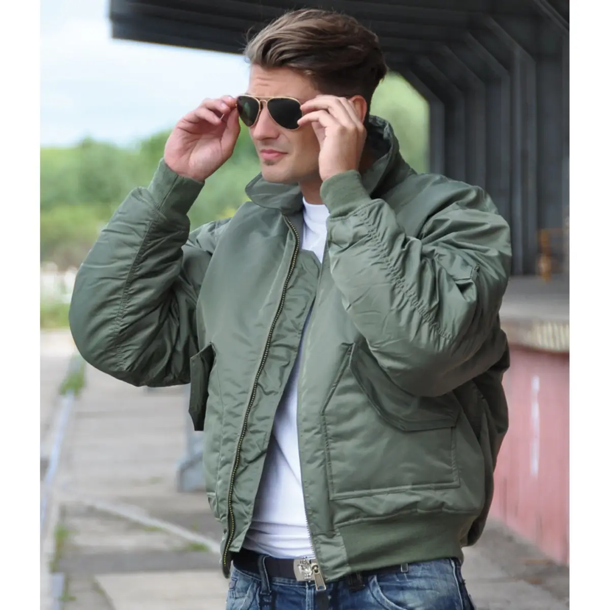 CWU Fliegerjacke oliv