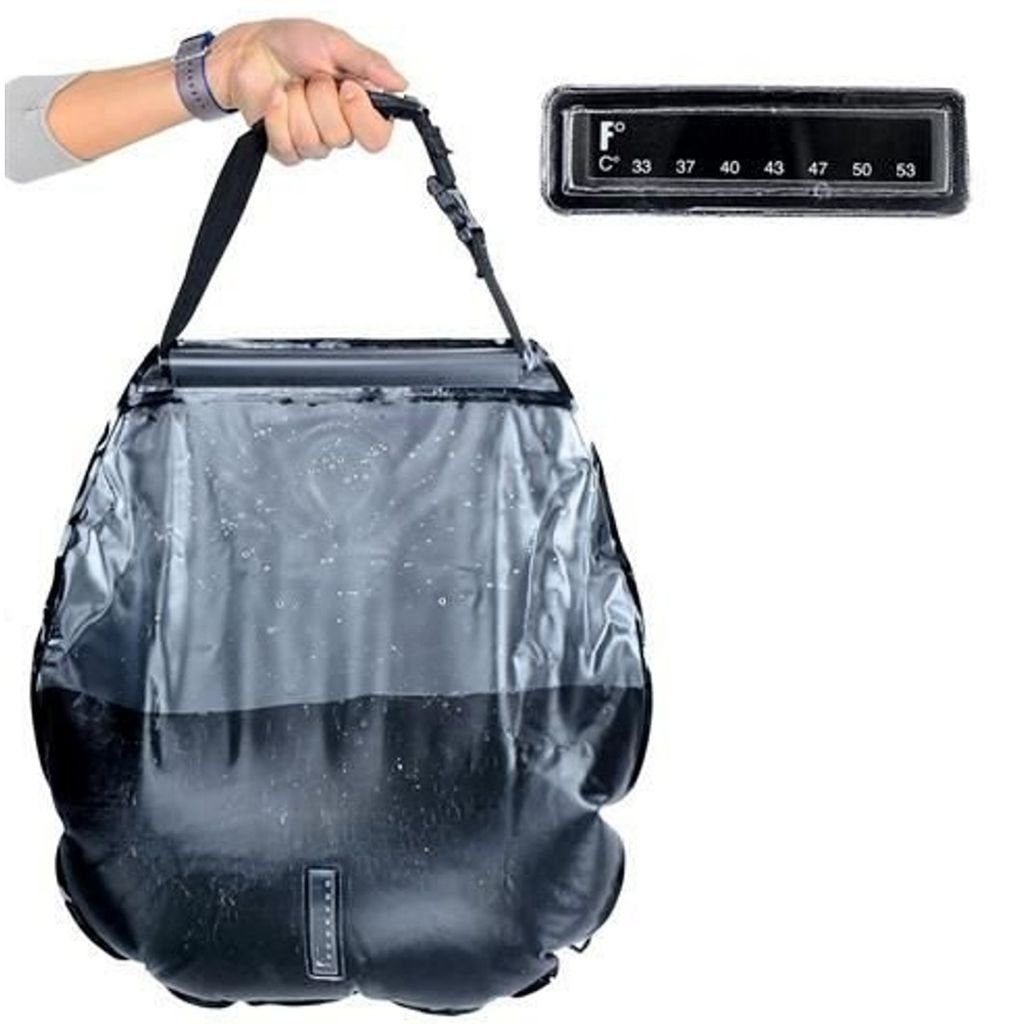 MC Star Solardusche Campingdusche Solardusche 20L Temperaturanzeige