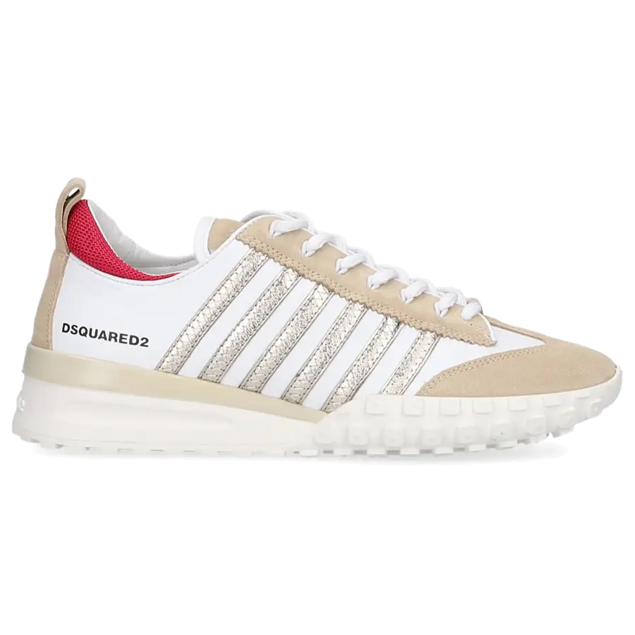 Dsquared2 - Sneaker low LEGEND Kalbsleder - beige