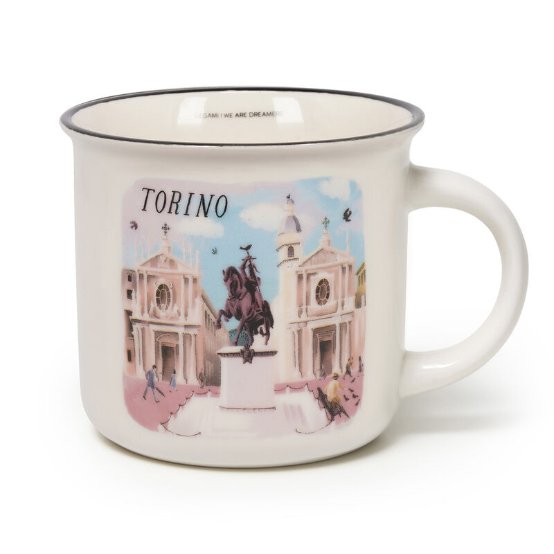 Xícara de porcelana - Cup-Puccino - Coleção Cidades do Mundo