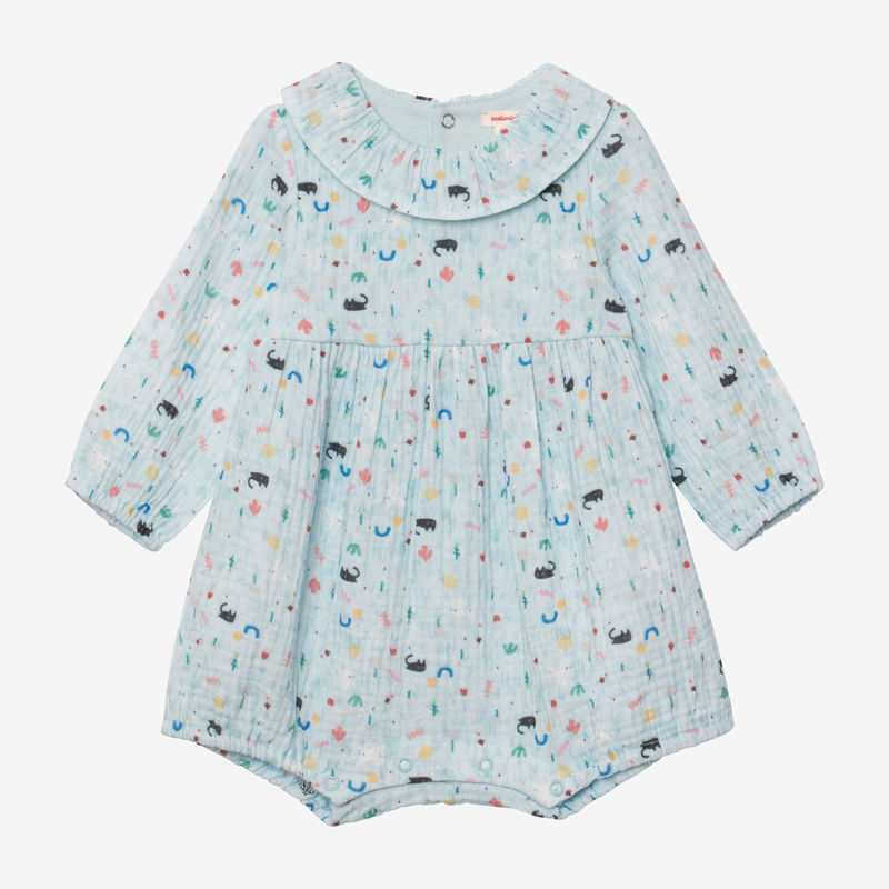 Combi courte bébé fille imprimée Catimini