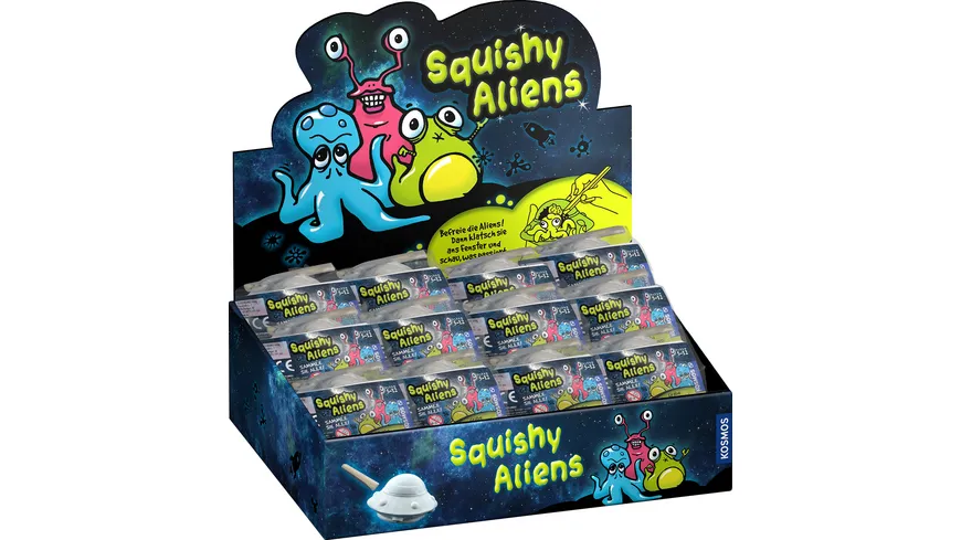 KOSMOS - Squishy Aliens, 1 Stück, sortiert