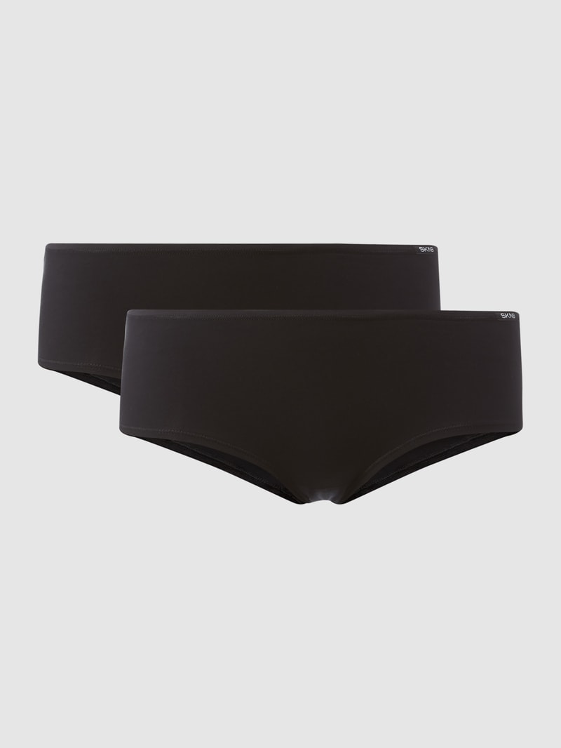 Panty im 2er-Pack in schwarz
