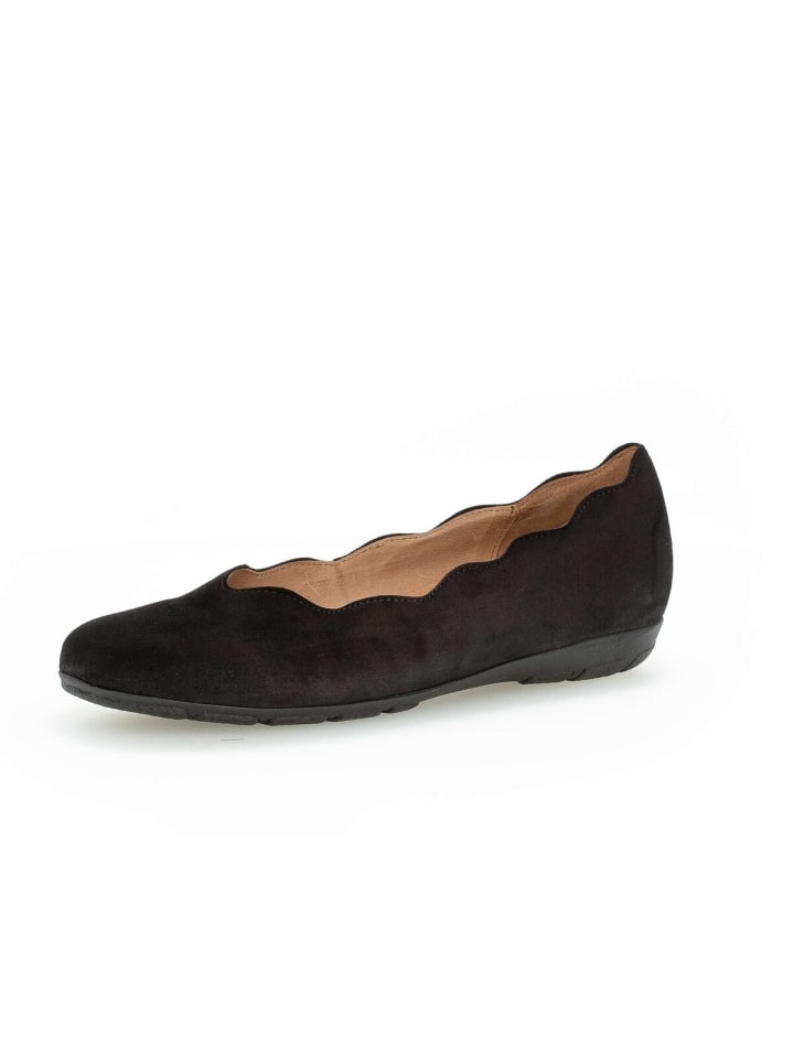 Gabor Fashion Sportliche Ballerinas in schwarz günstig kaufen