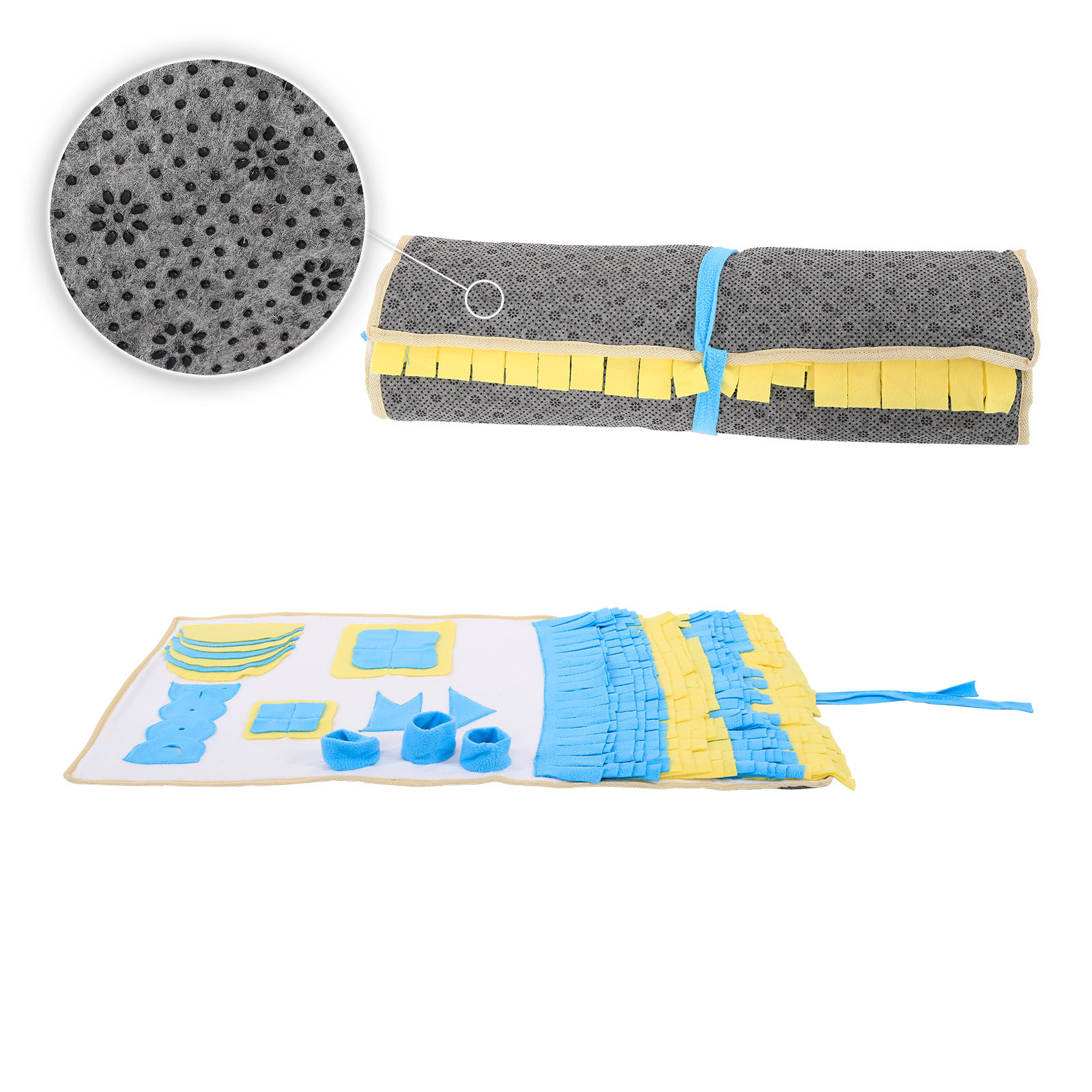 Lionto Intelligenzspielzeug Lionto Schnüffelteppich für Hunde blau