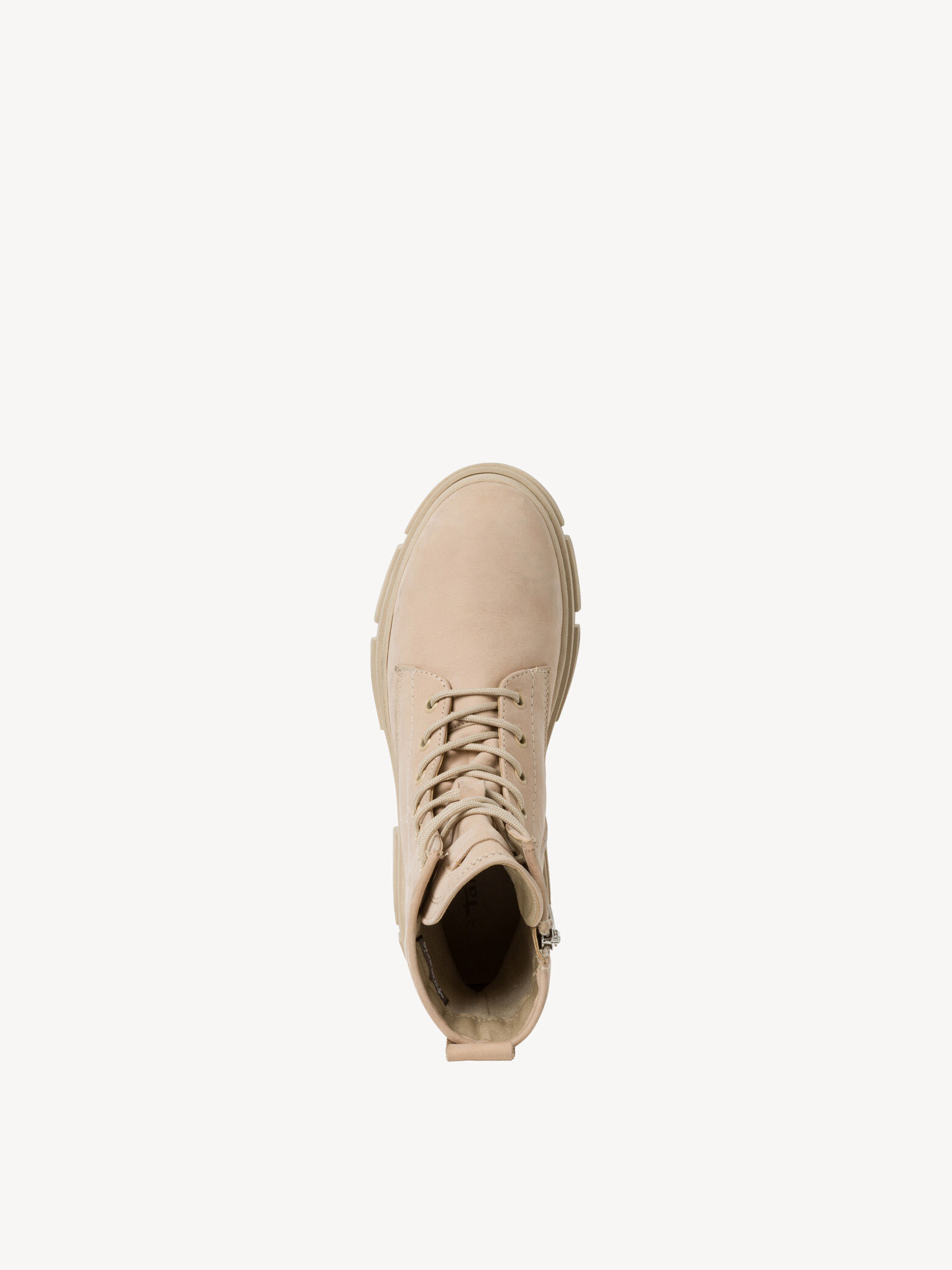 Bottine en cuir - marron