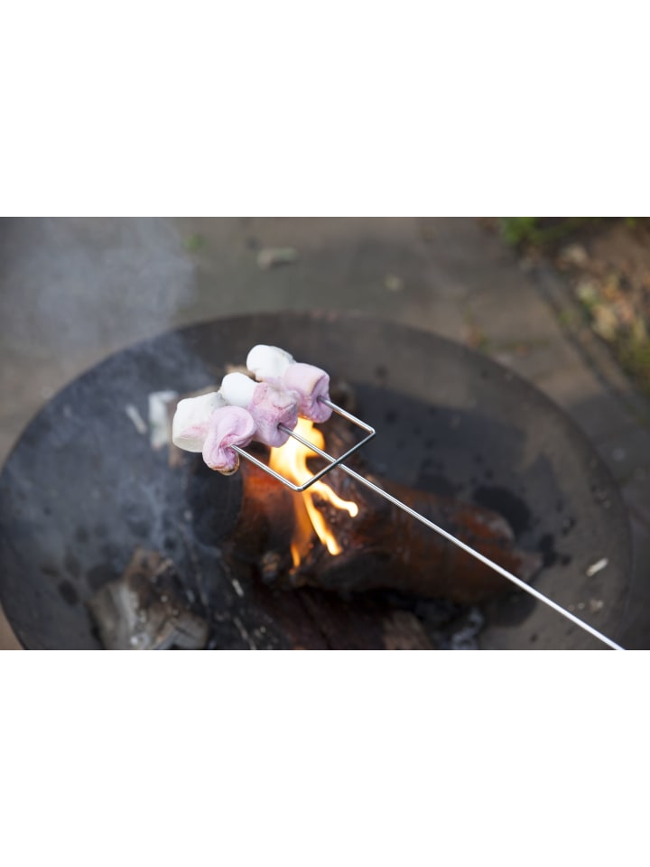 Esschert Design 24er-Set: Lagerfeuer-Grillspieß in Silber | Braun günstig kaufen onesize