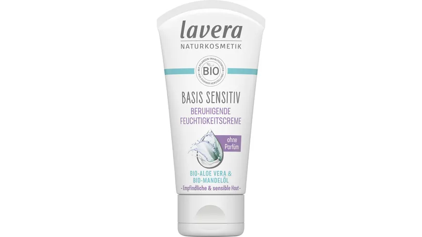lavera BASIS SENSITIV Beruhigende Feuchtigkeitscreme 50 ml