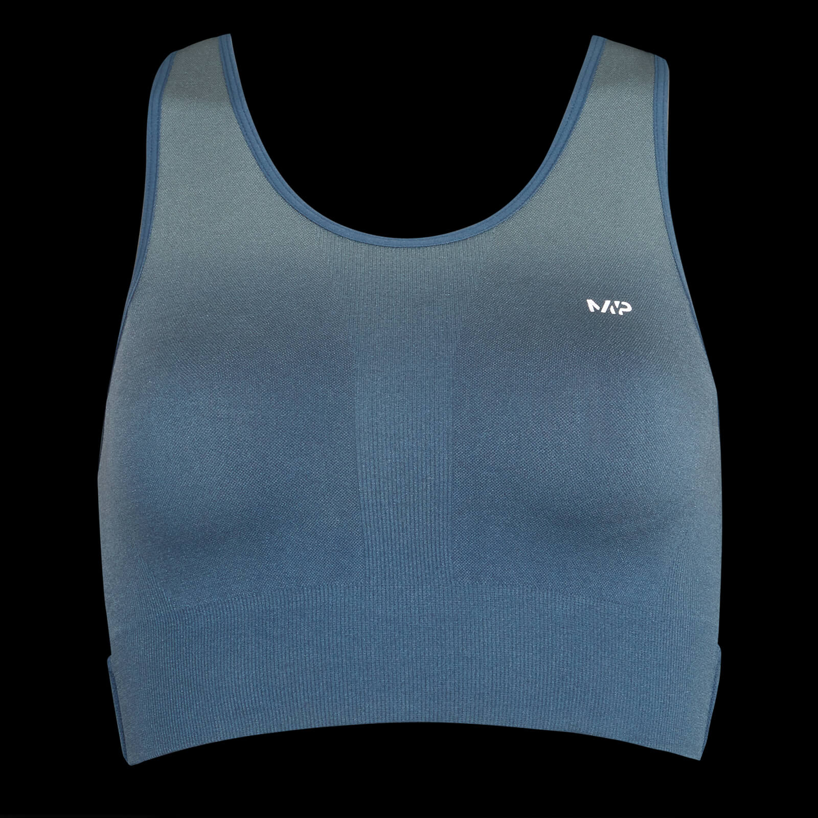 Brassière de sport sans coutures MP Velocity Ultra pour femmes – Bleu gris