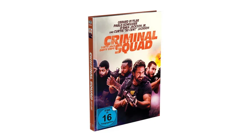CRIMINAL SQUAD - 2-Disc Mediabook Cover B (Blu-ray + Blu-ray) Limited 500 Edition – Uncut