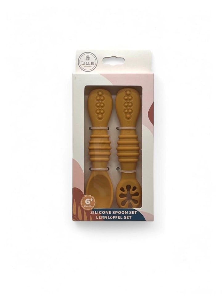 LILLBI Lernlöffel-Set in Mustard günstig kaufen onesize