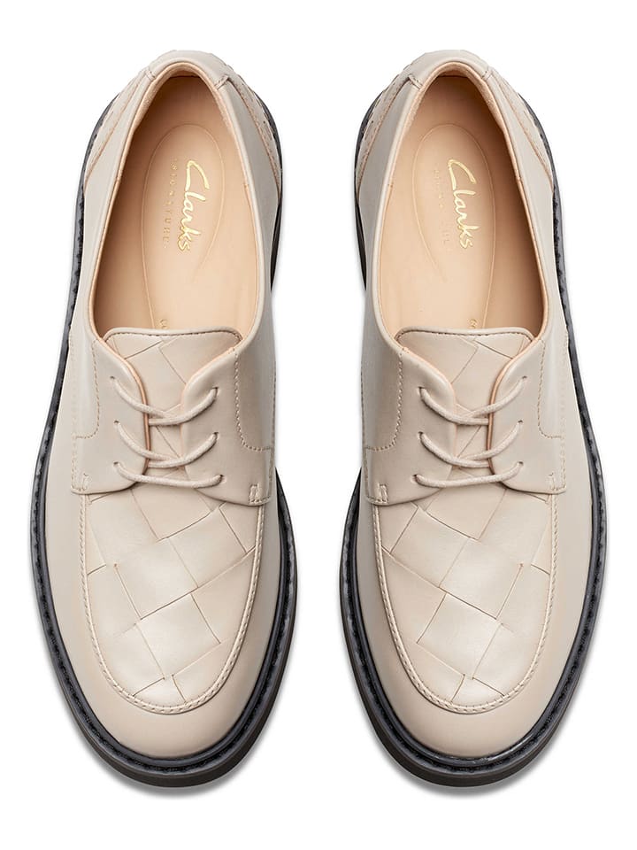 Clarks Leder-Schnürschuhe 