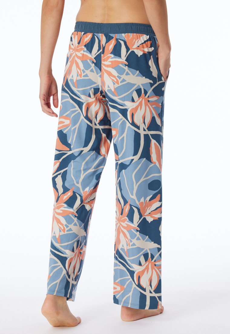 Hose lang Blumen multicolor - Mix+Relax