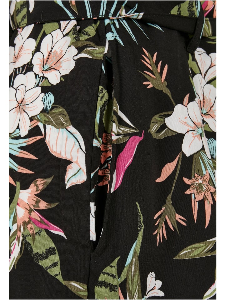 Urban Classics Urban Classics Jumpsuits in black tropical günstig kaufen
