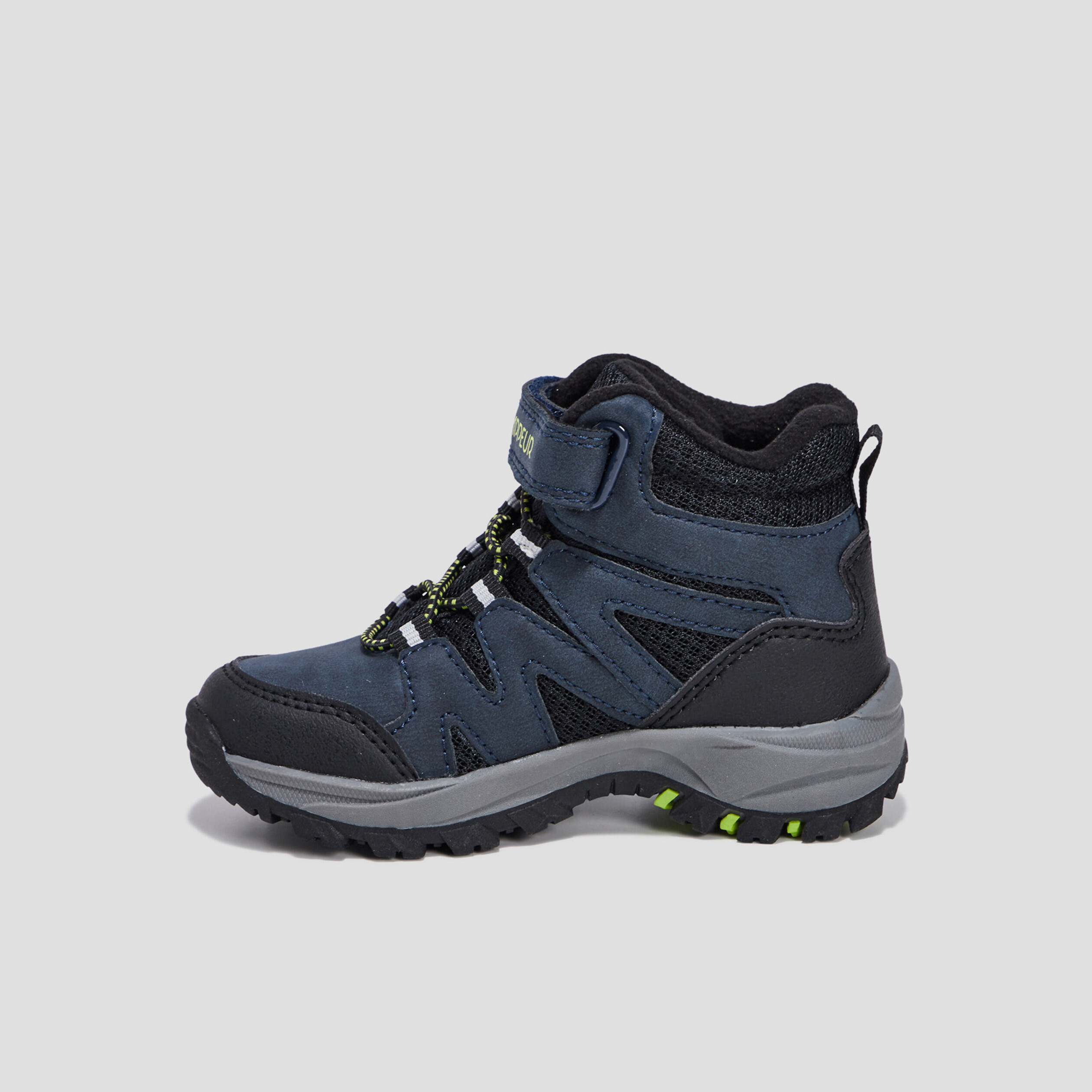 Bottines à scratchs Trappeur bleu marine garçon | La Halle