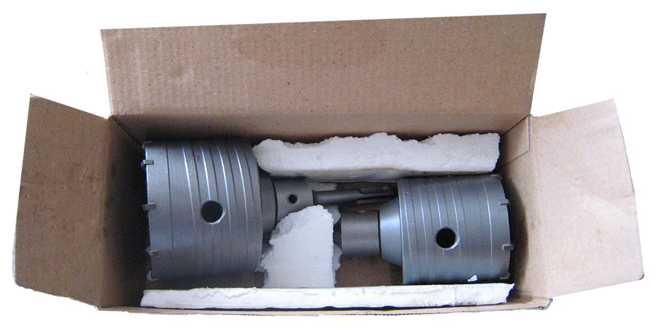 Vago-Tools Bohrkrone Dosenbohrer 80 65mm SDS Plus Set