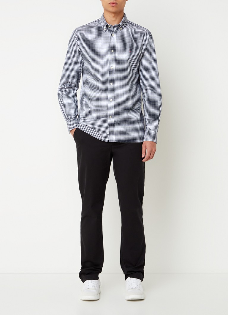 Pantaloni chino Tommy Hilfiger Denton cu croială dreaptă și buzunare laterale