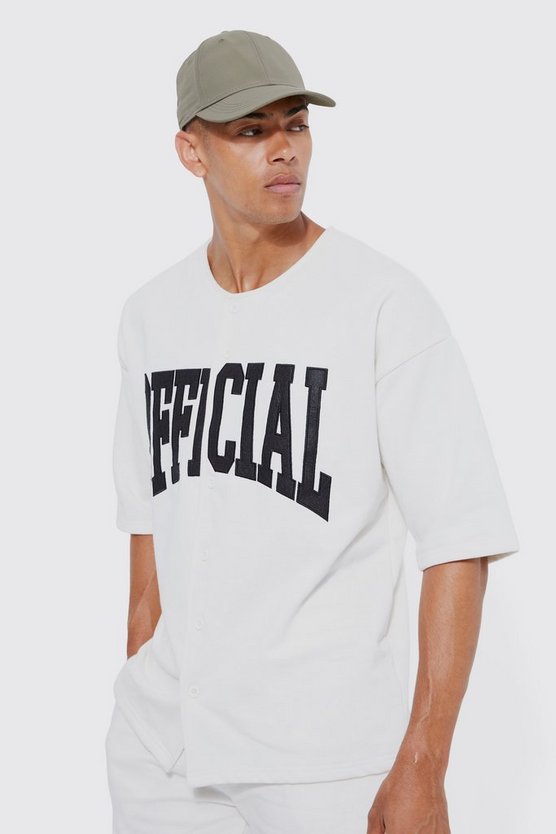 Oversize Official Baseball-Poloshirt & Shorts