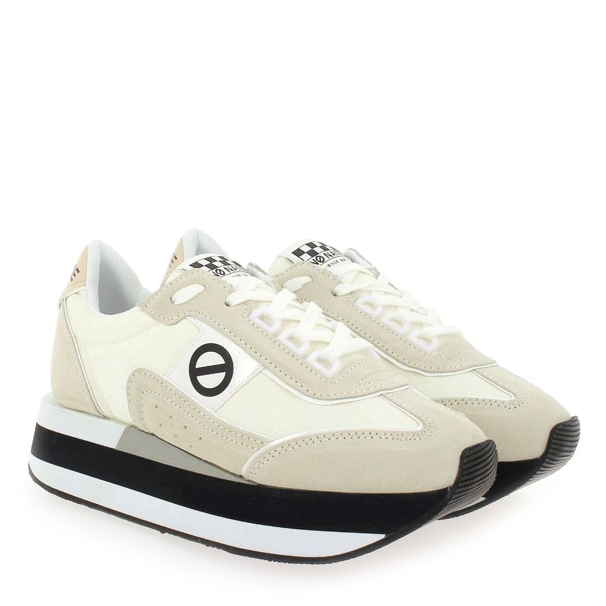 No Name  BOOM JOGGER - Blanc Noir