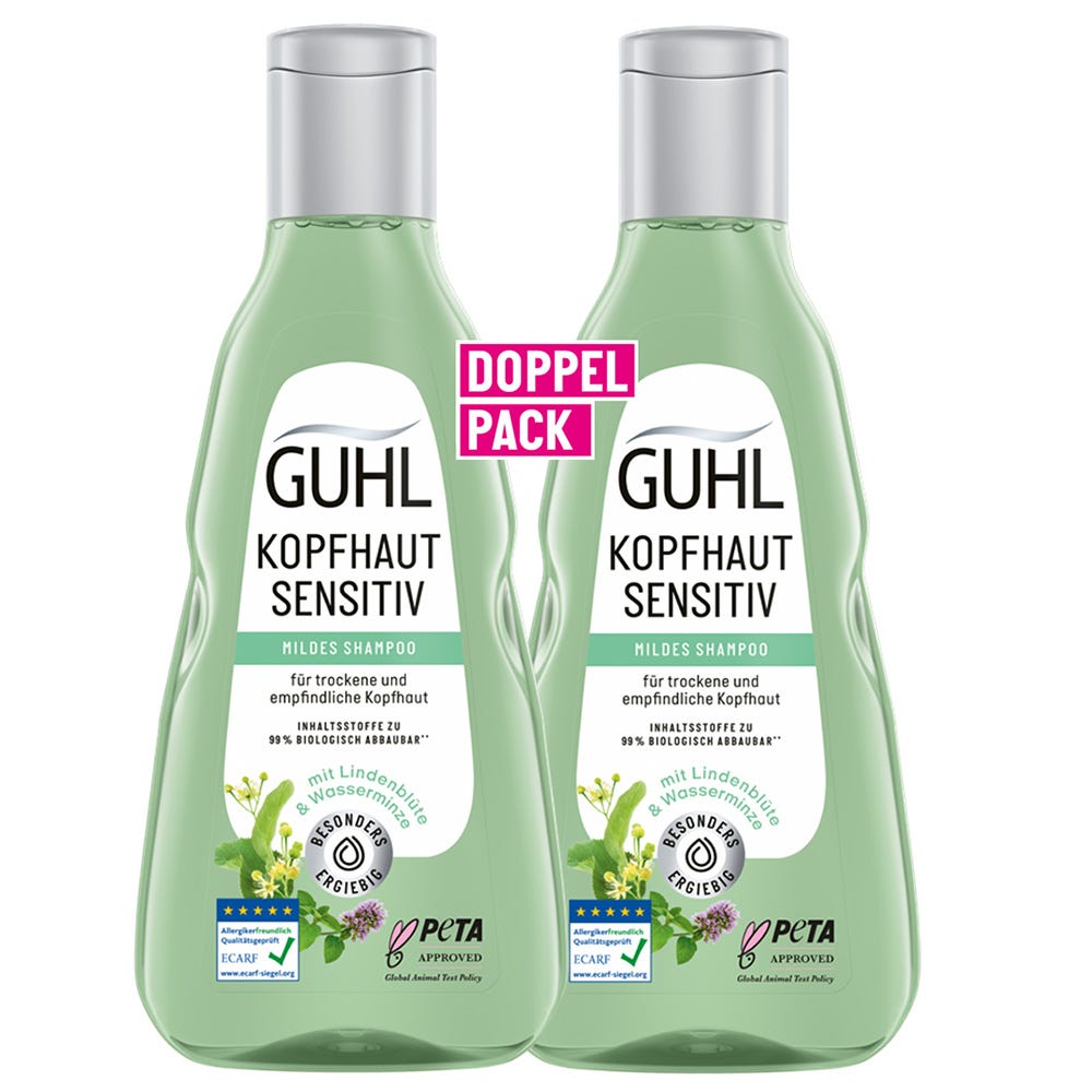 Guhl Kopfhaut Sensitiv Shampoo Doppelpack 2 x 250 ml