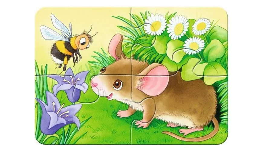 Ravensburger Puzzle - my first Puzzle - Süße Gartenbewohner, 8 Teile