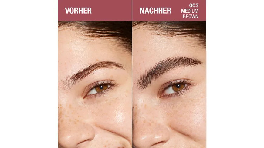 MANHATTAN COSMETICS Wonder'Freeze Brow Lamination Gel 003 - Medium Brown