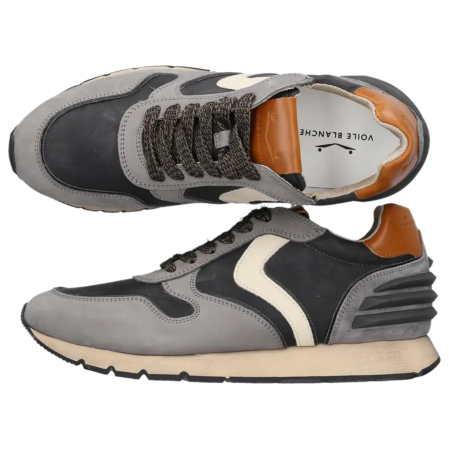VOILE BLANCHE - Sneaker low LIAM POWER Gefüttert - grau