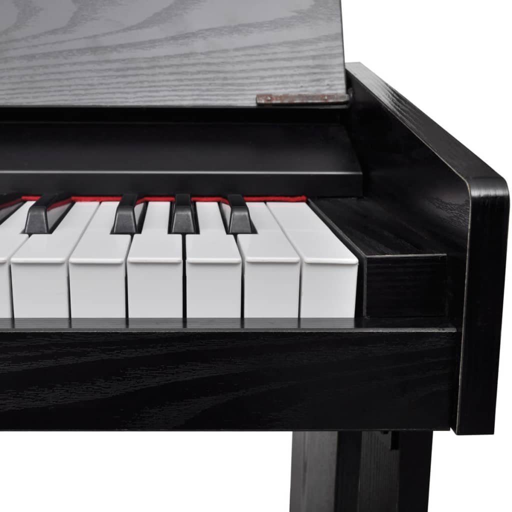 vidaXL Digitalpiano Elektro Klavier Digital E-Piano mit 88 Tasten & Notenablage, (88 tlg)