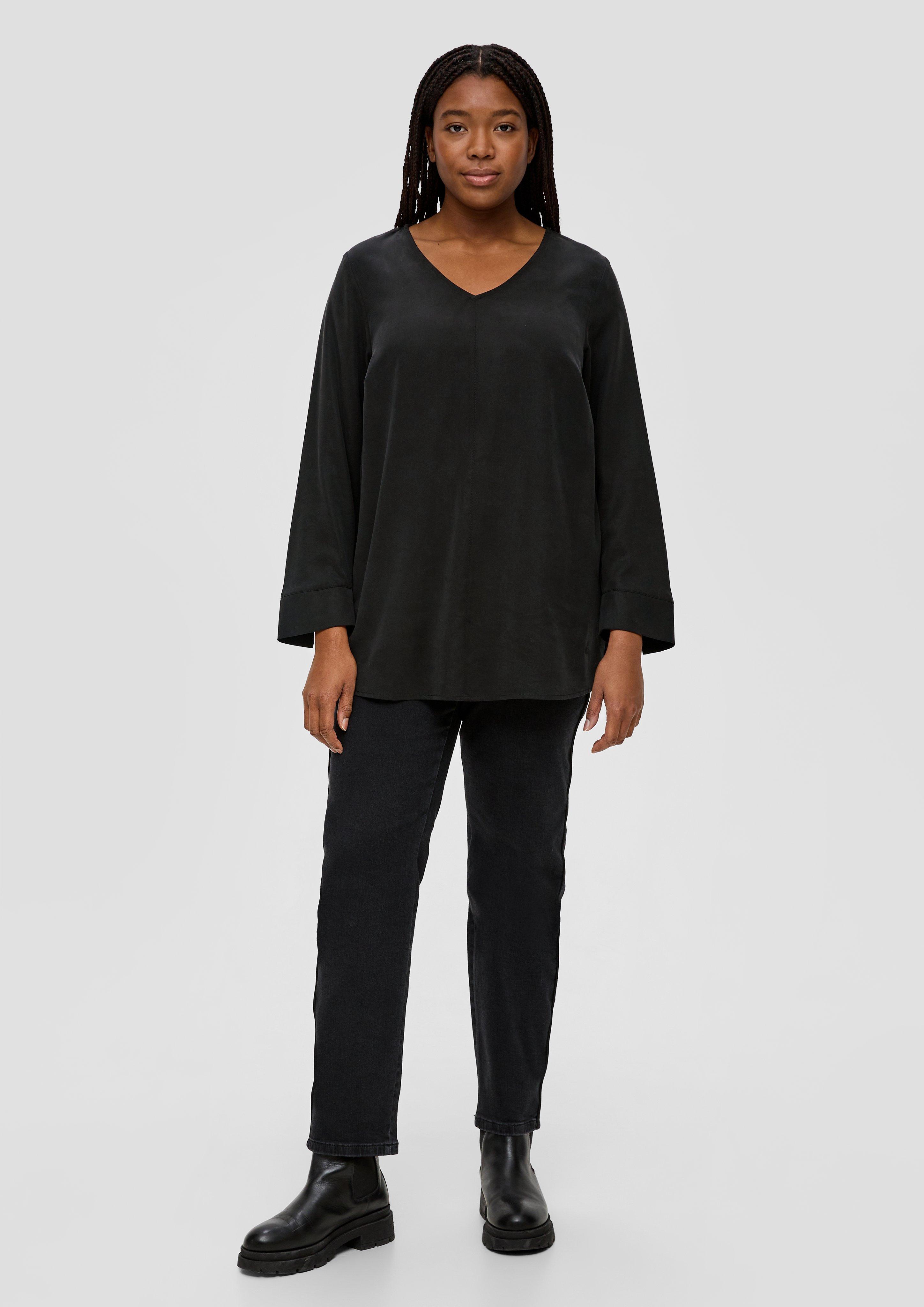 Bluse mit V-Ausschnitt  2138771-9999