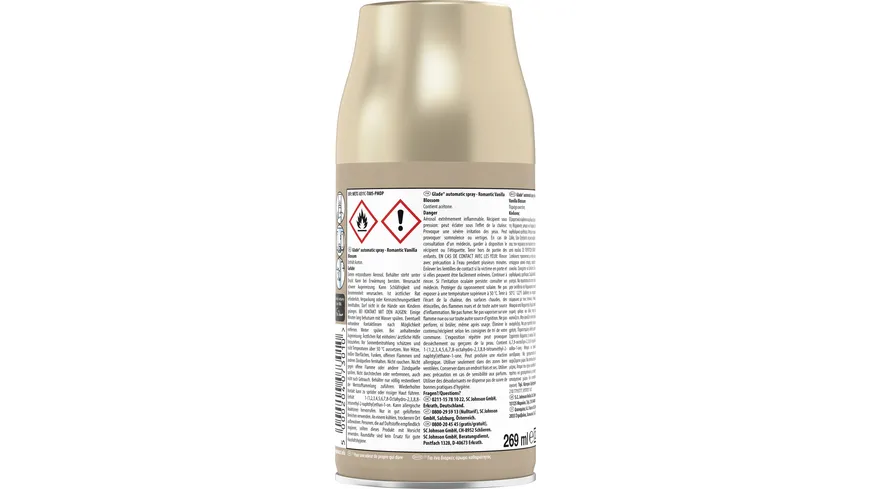 Glade Automatic Spray Nachfueller Romantic Vanilla Blossom 269 ml