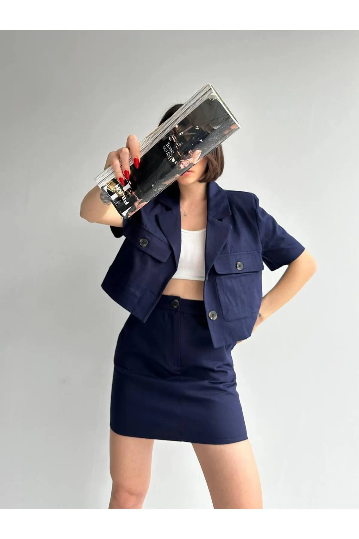Laluvia  Zweiteiler - Dunkelblau - Regular Fit