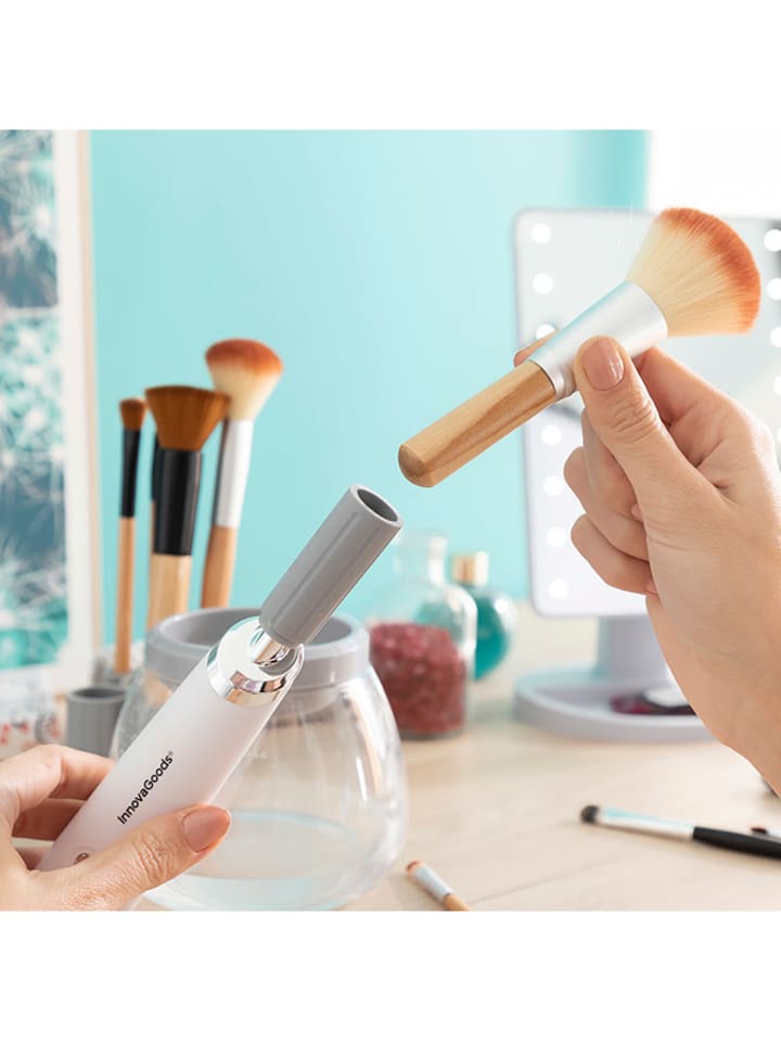 InnovaGoods Automatischer Make-up-Pinselreiniger - (B)3,5 x (H)13,5 x (T)3 cm günstig kaufen onesize