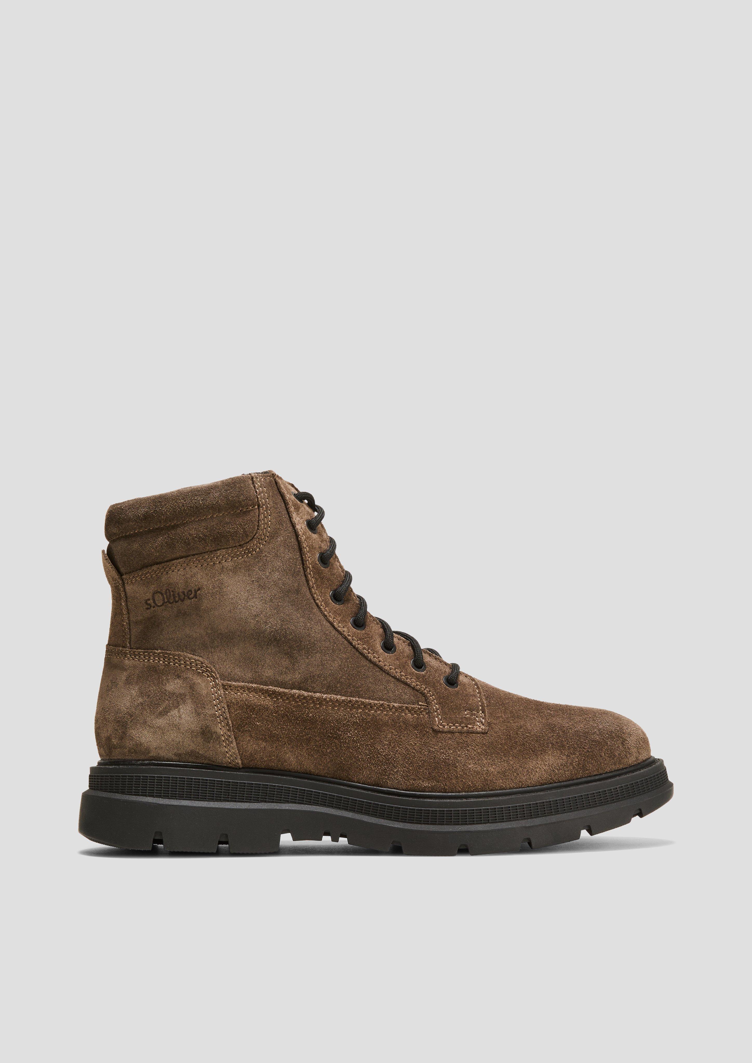 Gefütterte Boots aus Leder  6008612-341
