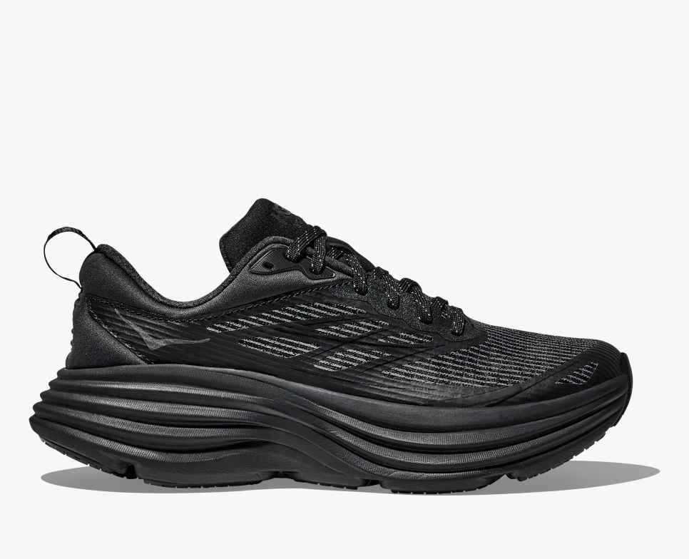 Stealth/Tech Bondi 8 Caged Black/Black