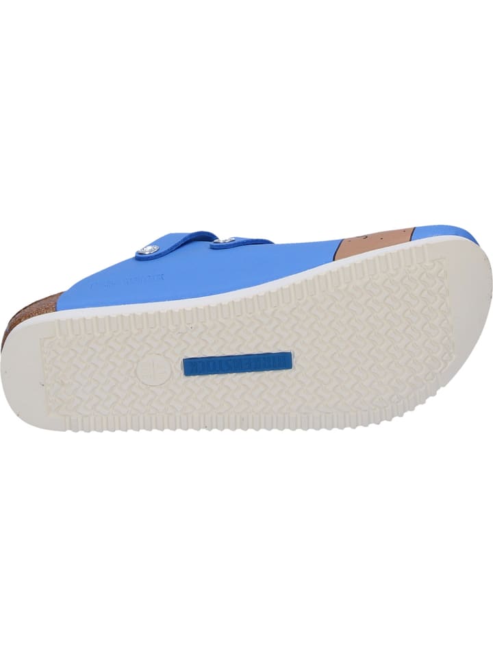 Birkenstock Pantoletten Kay SL in Hund blau günstig kaufen