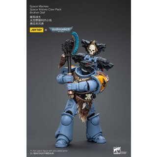Warhammer 40k Actionfigur 1/18 Space Marines Space Wolves Claw Pack Brother Olaf 12 cm