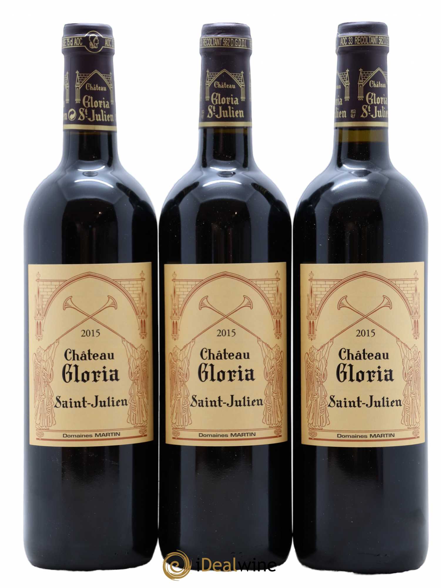 Château Gloria  2015 - Lot de 6 Bouteilles
