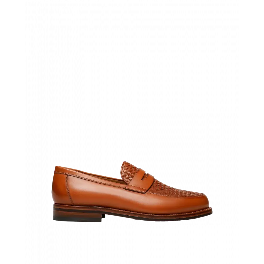 Heinrich Dinkelacker - Loafer WIEN PLAIN AC Kalbsleder - beige