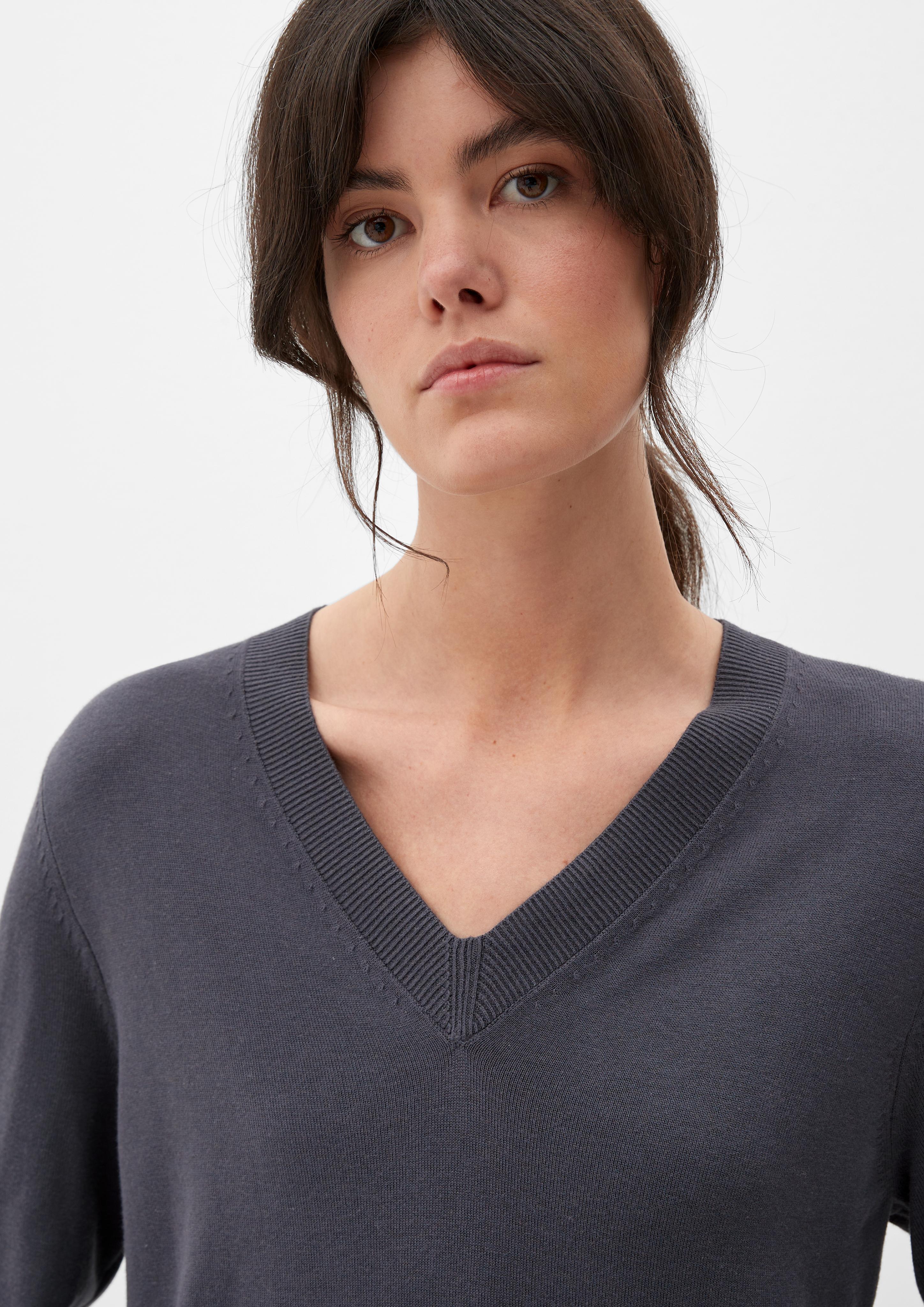 Strickpullover aus Viskose-Baumwoll-Mix  2125625-9855