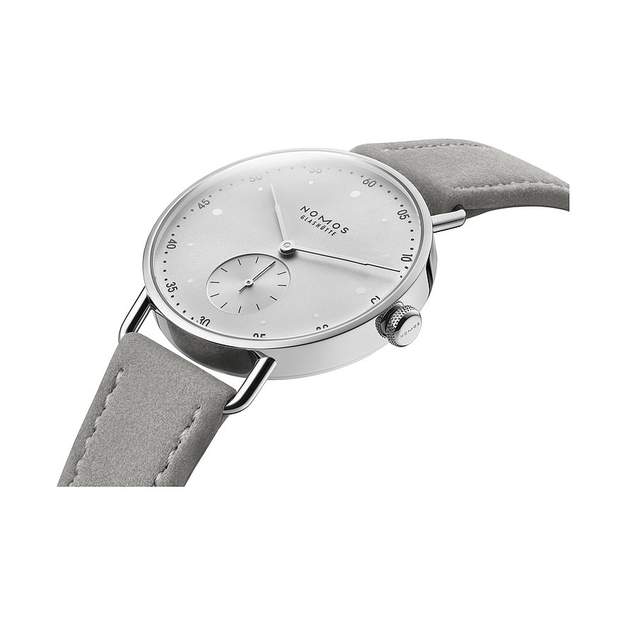 Nomos Glashütte Damenuhr Metro 33 all silver