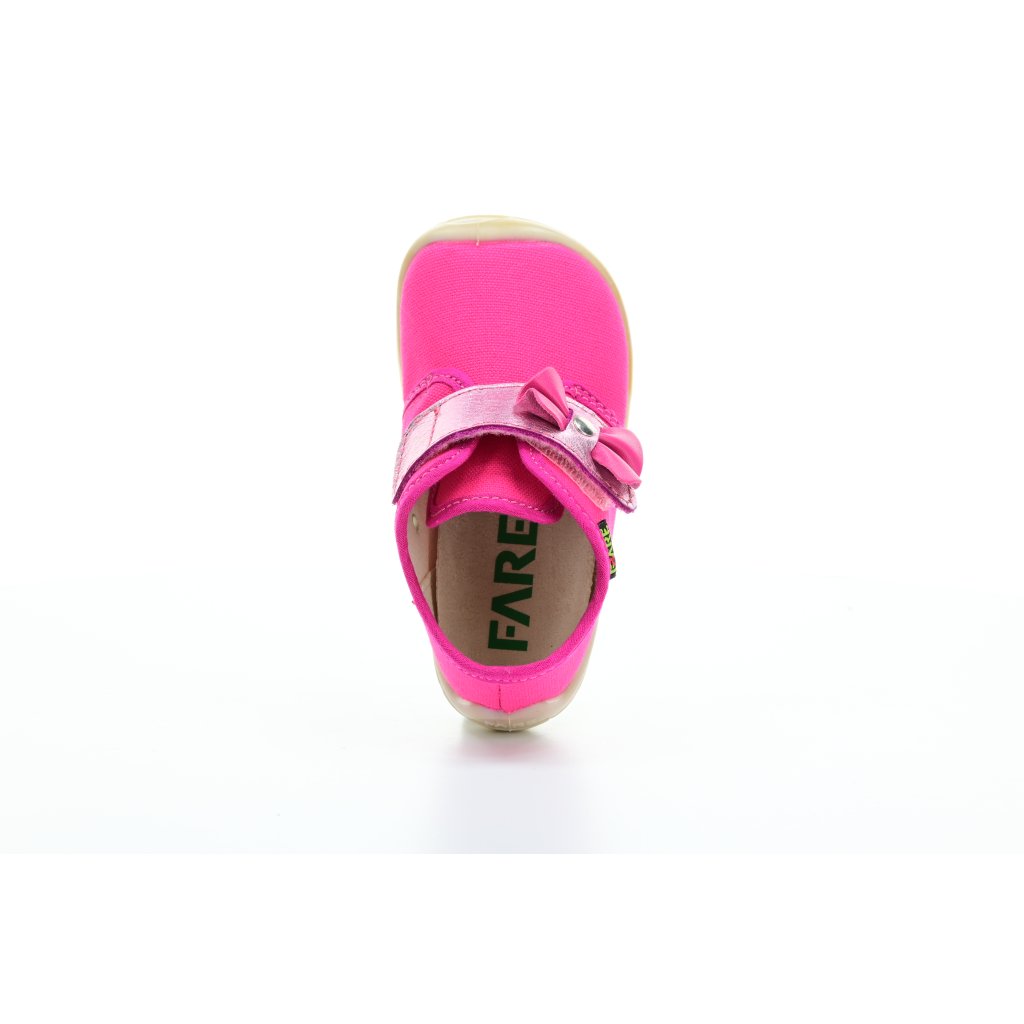 Fare 5011453 mit Schleifchen Mid Cut Canvas Barfußschuhe (bare)