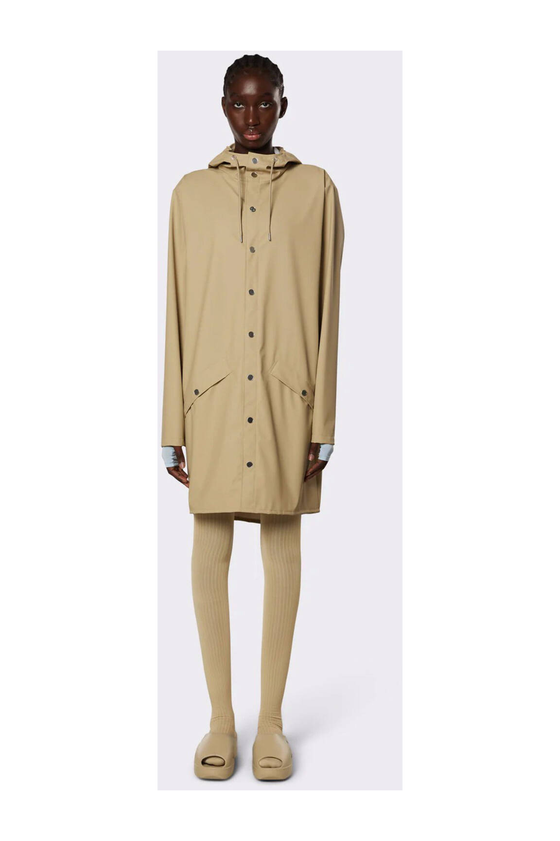 Rains Impermeables Trenchs Unisexe couleur beige